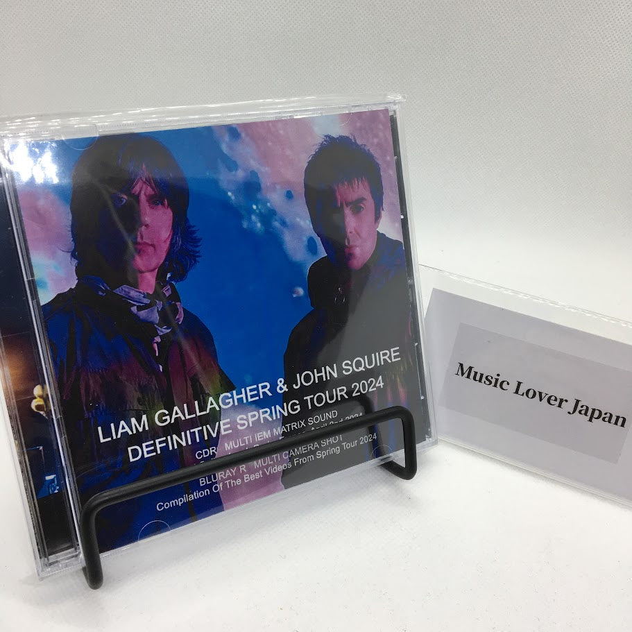 LIAM GALLAGHER & JOHN SQUIRE / DEFINITIVE SPRING TOUR 2024 (1CDR+1BDR)