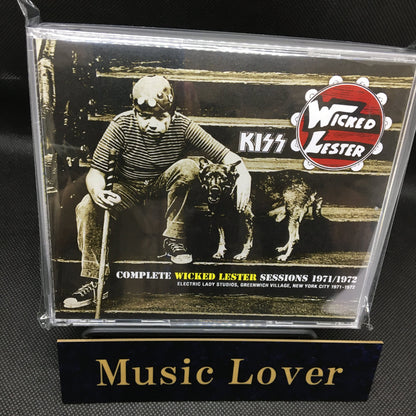 KISS / COMPLETE WICKED LESTER SESSIONS 1971/1972 STEREO SOUNDBOARD (3CDR)