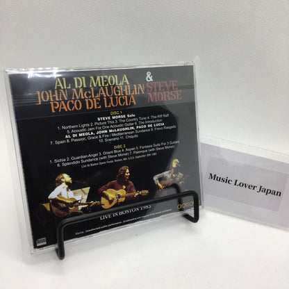 AL DI MEOLA, JOHN McLAUGHLIN, PACO DE LUCIA & STEVE MORSE / LIVE IN BOSTON 1983 (2CDR)
