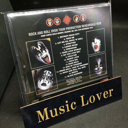 KISS / ROCK AND ROLL OVER TOUR PRODUCTION REHEARSALS 1976 (1CD)
