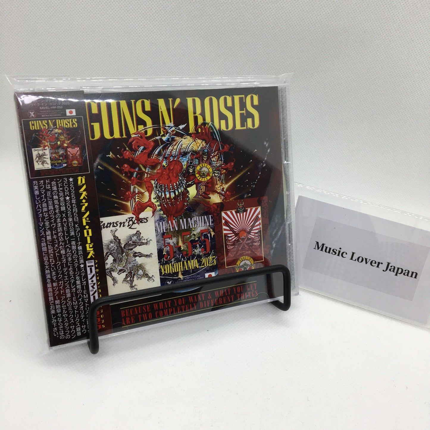 GUNS N' ROSES / Mean Machine 5-5-5 Live in Yokohama 2025 Limited Set (3CDR with 1DVDR)