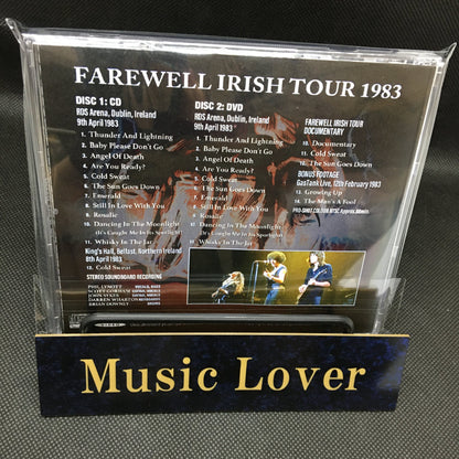 THIN LIZZY / IRISH TOUR '83 STEREO SOUNDBOARD PRO-SHOT (1CDR+1DVDR)
