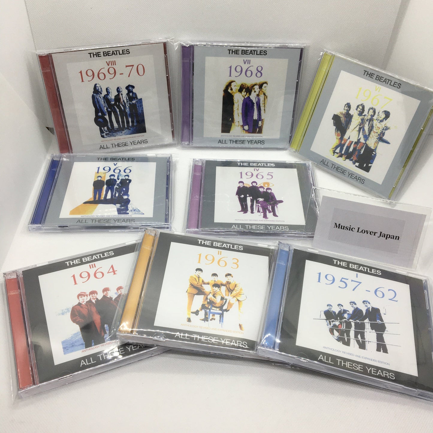 THE BEATLES / ALL THESE YEARS Ⅰ - Ⅷ ANTHOLOGY REVISED AND EXPANDED EDITION (16CD)