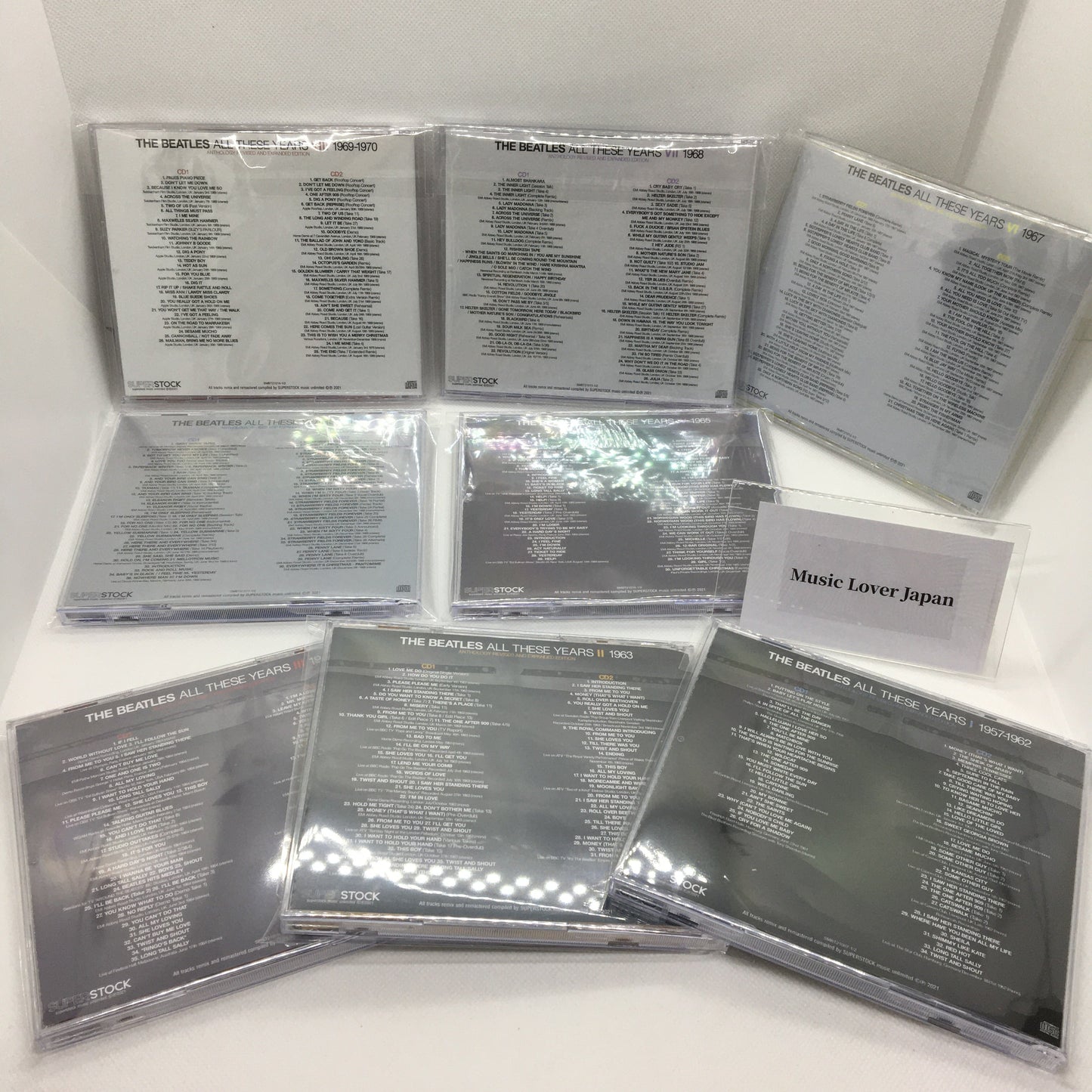 THE BEATLES / ALL THESE YEARS Ⅰ - Ⅷ ANTHOLOGY REVISED AND EXPANDED EDITION (16CD)