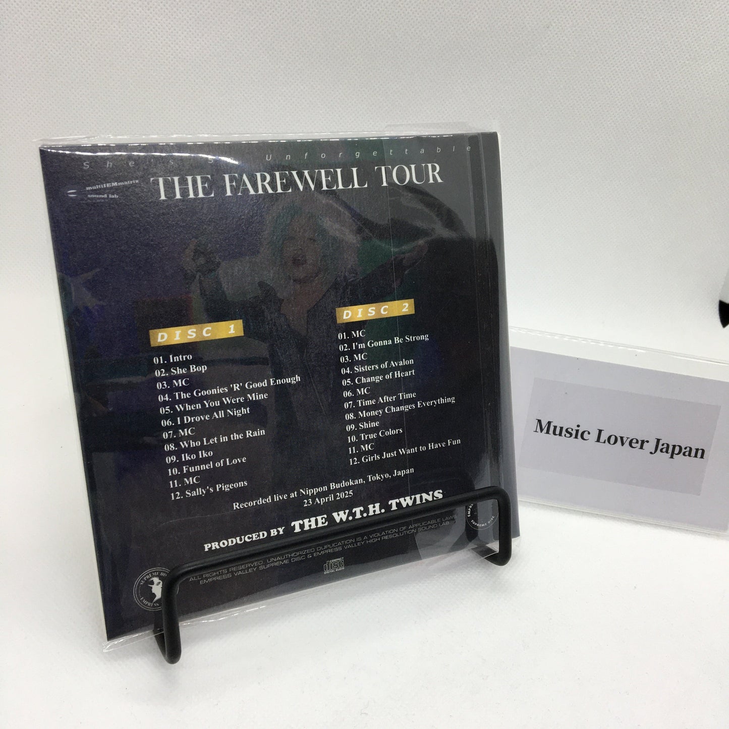 CYNDI LAUPER / SHE'S SO UNFORGETTABLE (2CD) Empress Valley