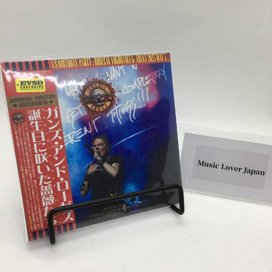 GUNS N' ROSES / SUSAN'S BIRTHDAY PARTY ROSES IN YOKOHAMA (3CD+1DVDR)