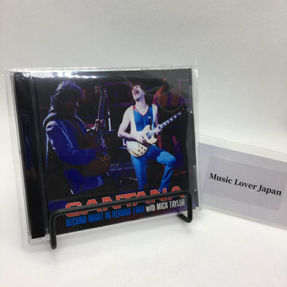 SANTANA / SECOND NIGHT IN VERONA 1984 with MICK TAYLOR (2CDR)