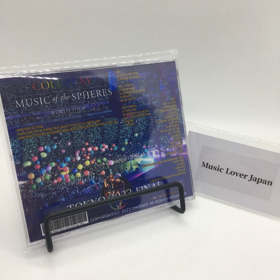 Coldplay / Music of the Spheres Japan Tour 2023 Final SOUNDBOARD (2CDR)