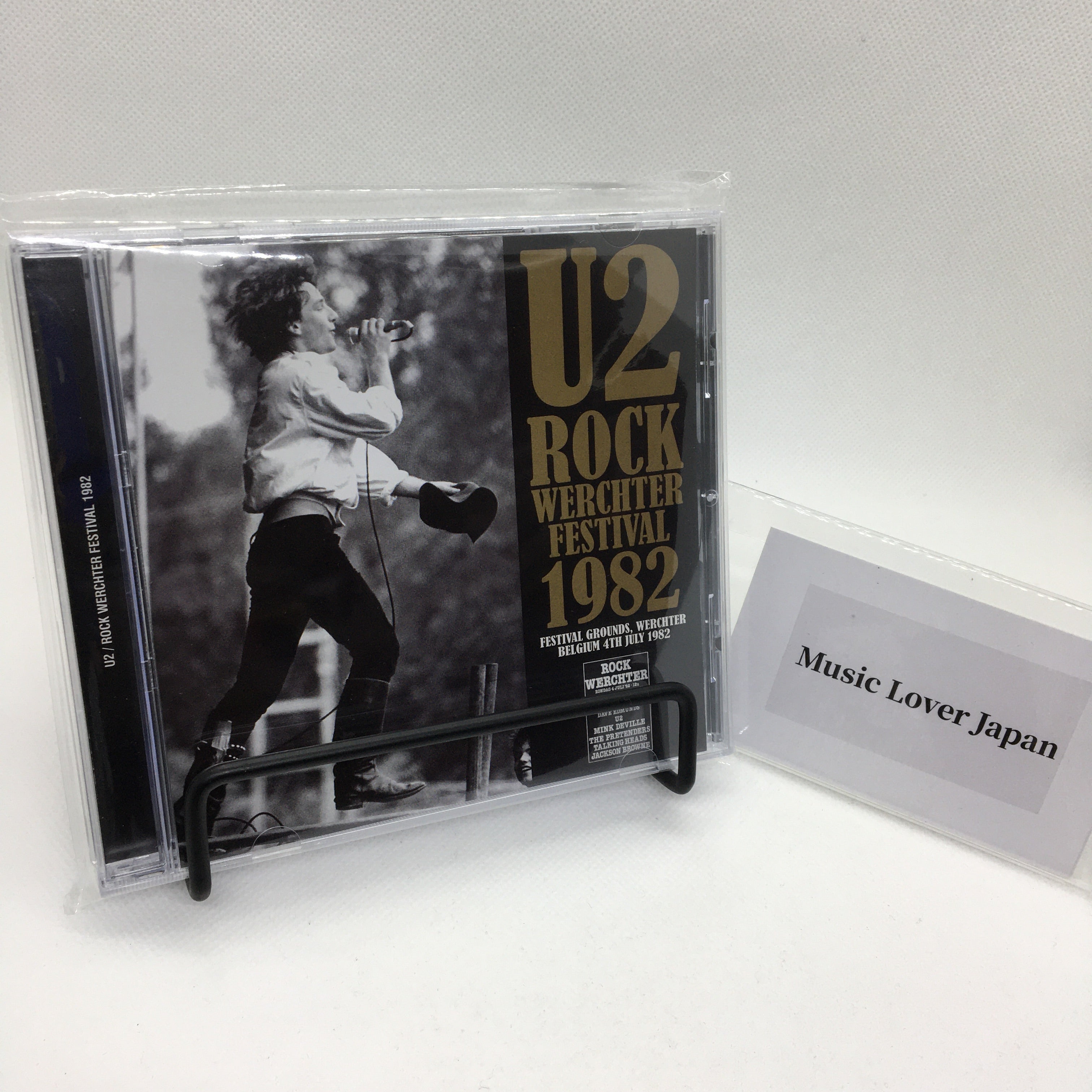 U2 / ROCK WERCHTER FESTIVAL 1982 STEREO SOUNDBOARD (1CD+1DVDR) Pro