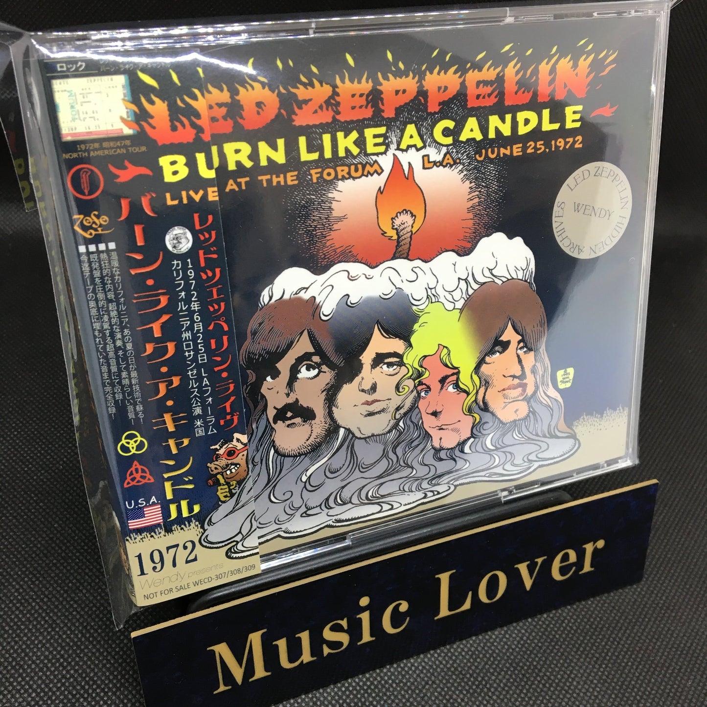 LED ZEPPELIN / BURN LIKE A CANDLE 【3CD】