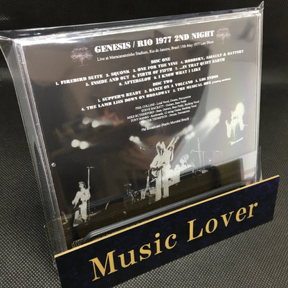 GENESIS / RIO 1977 2ND NIGHT SOUNDBOARD (2CDR)