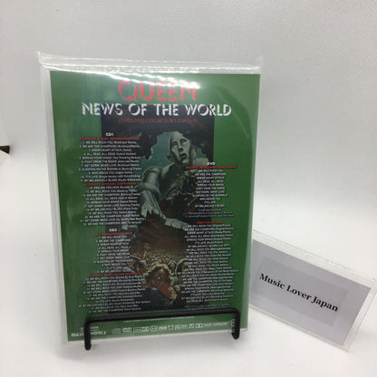 Queen News Of The World Expanded Collector's Edition 2CD 1DVD Set 44 Tracks
