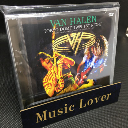 VAN HALEN / TOKYO DOME 1989 1ST NIGHT SOUNDBOARD STEREO SOUNDBOARD (1CD+1DVDR)