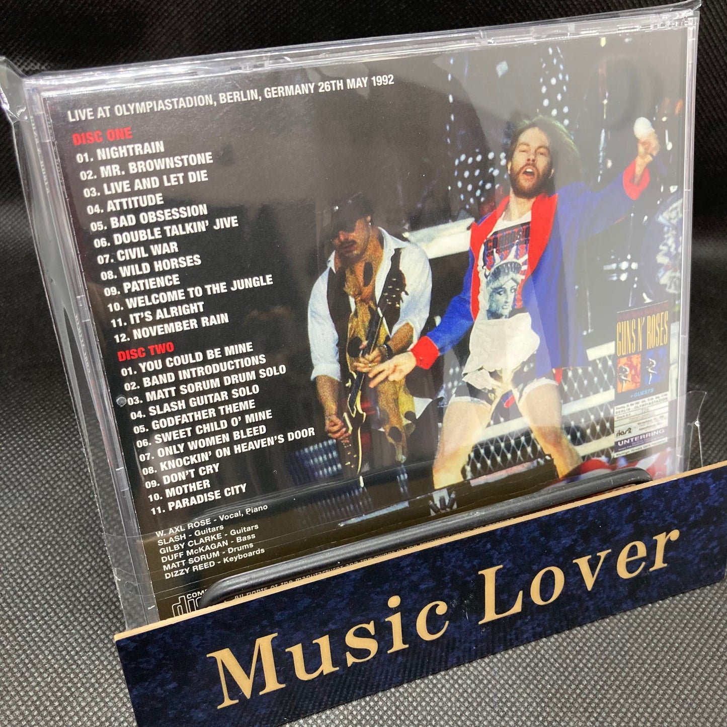 GUNS N' ROSES / BERLIN 1992 MASTER CASSETTES (2CD)
