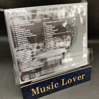 OASIS / CAST / RICHARD ASHCROFT / DEFINITIVE WEMBLEY STADIUM  2025 3RD NIGHT HISTORICAL RECORDING AT WEMBLEY (3CD)