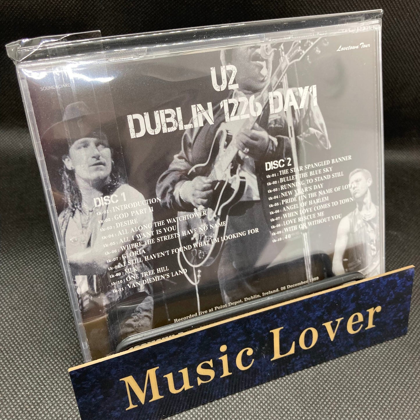 U2 / Dublin LOVE COMES TO TOWN TOUR 1989 4 Titles 8CD Set Soundboard Moonchild