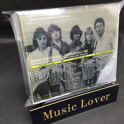 PAUL McCARTNEY / PUGIN'S HALL REHEARSALS 1980 【5CD】