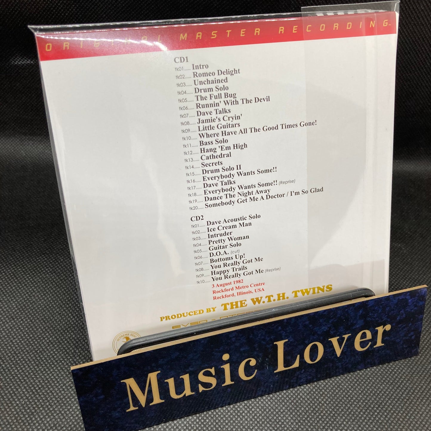 VAN HALEN / ROCKFORD NIGHT (2CD) Empress Valley New 