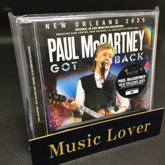 PAUL McCARTNEY / NEW ORLEANS 2025 ORIGINAL IN EAR MONITOR RECORDING IEM (2CD)
