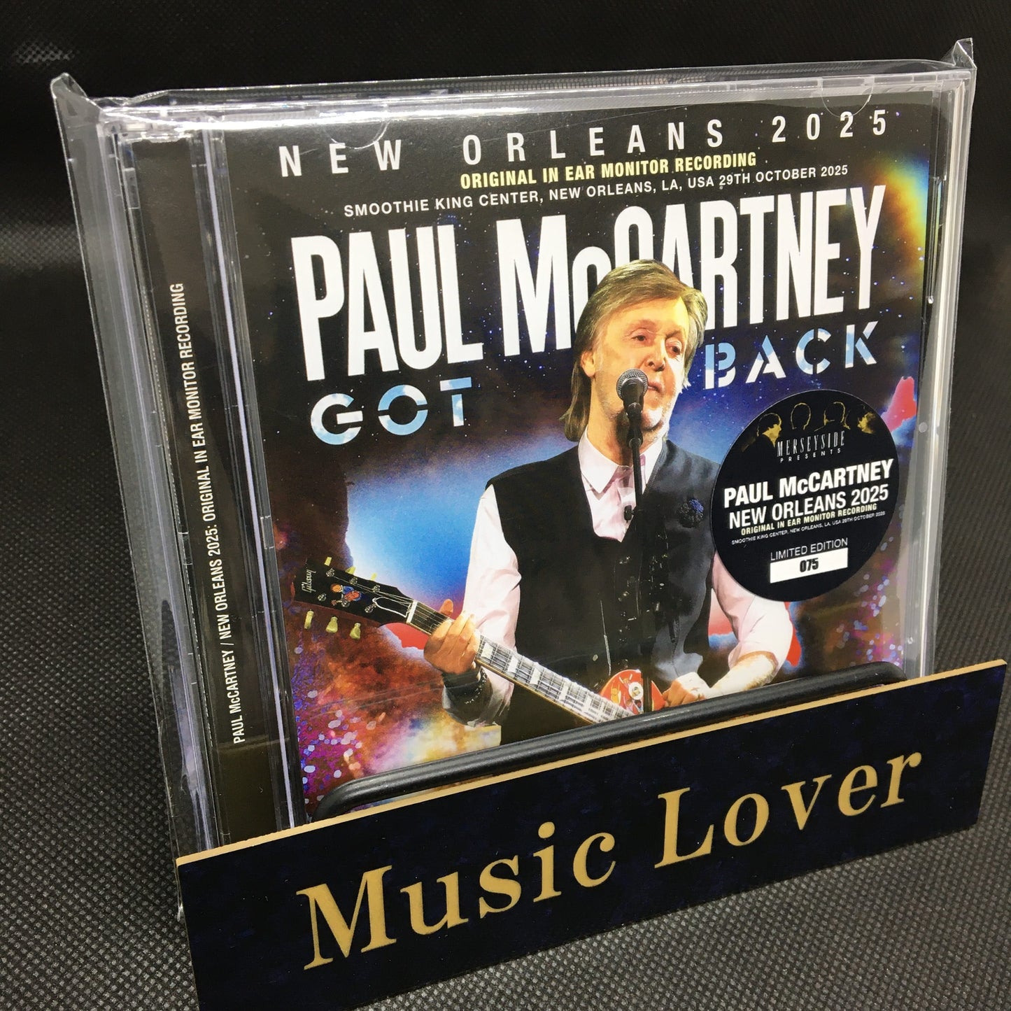 PAUL McCARTNEY / NEW ORLEANS 2025 ORIGINAL IN EAR MONITOR RECORDING IEM (2CD)