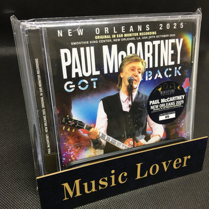 PAUL McCARTNEY / NEW ORLEANS 2025 ORIGINAL IN EAR MONITOR RECORDING IEM (2CD)