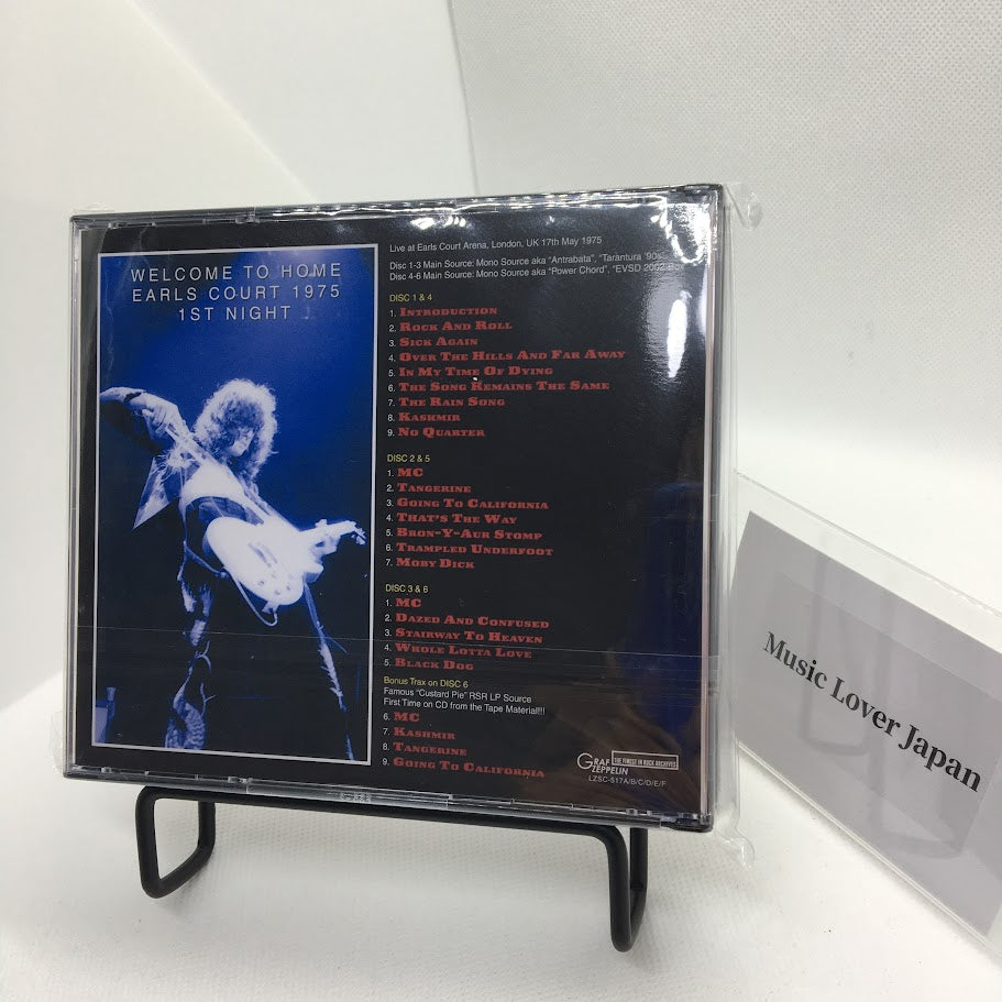 LED ZEPPELIN / WELCOME TO HOME EARLS COURT 1975 1ST NIGHT (6CD)