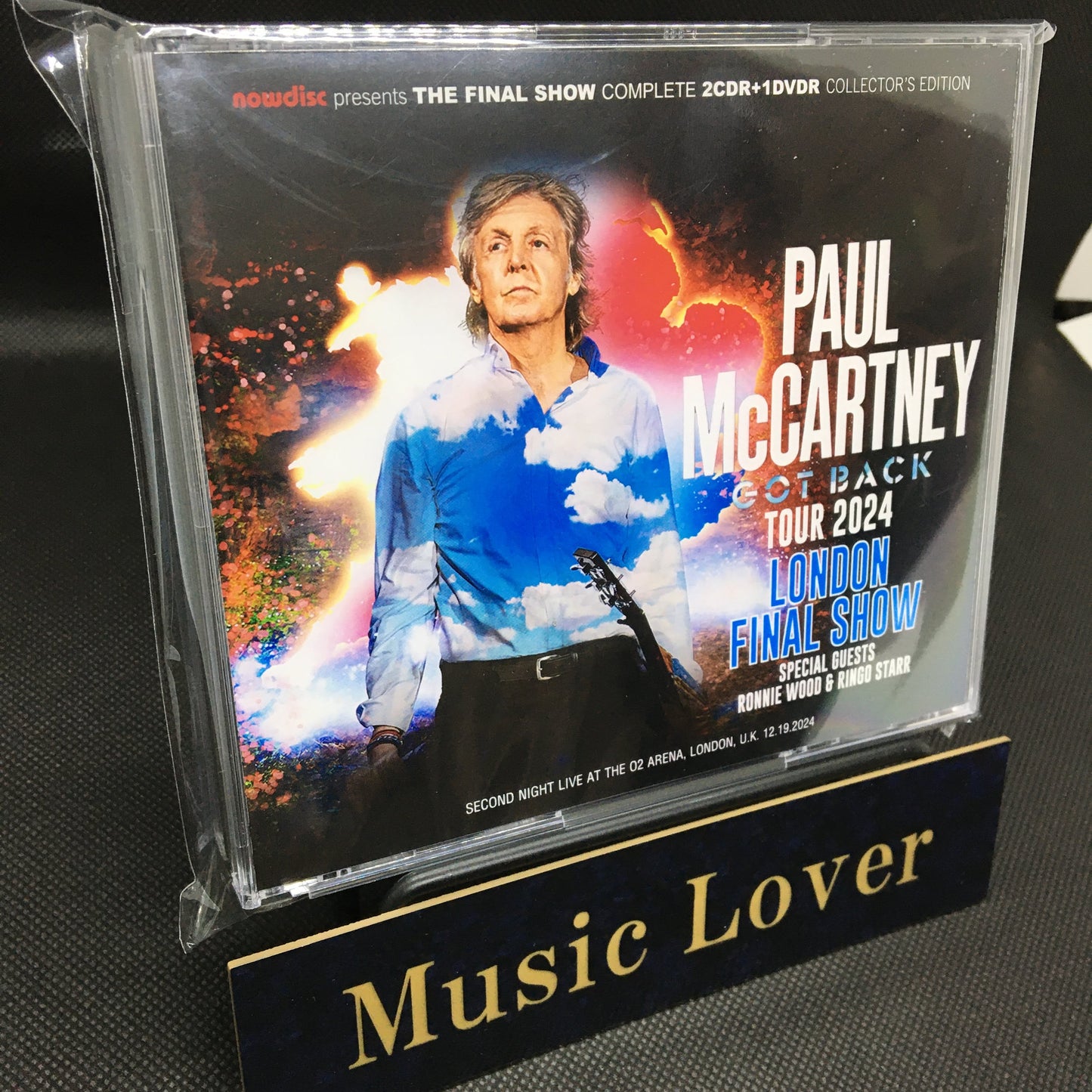 PAUL McCARTNEY / GOT BACK TOUR 2024 LONDON FINAL SHOW (2CDR+1DVDR)