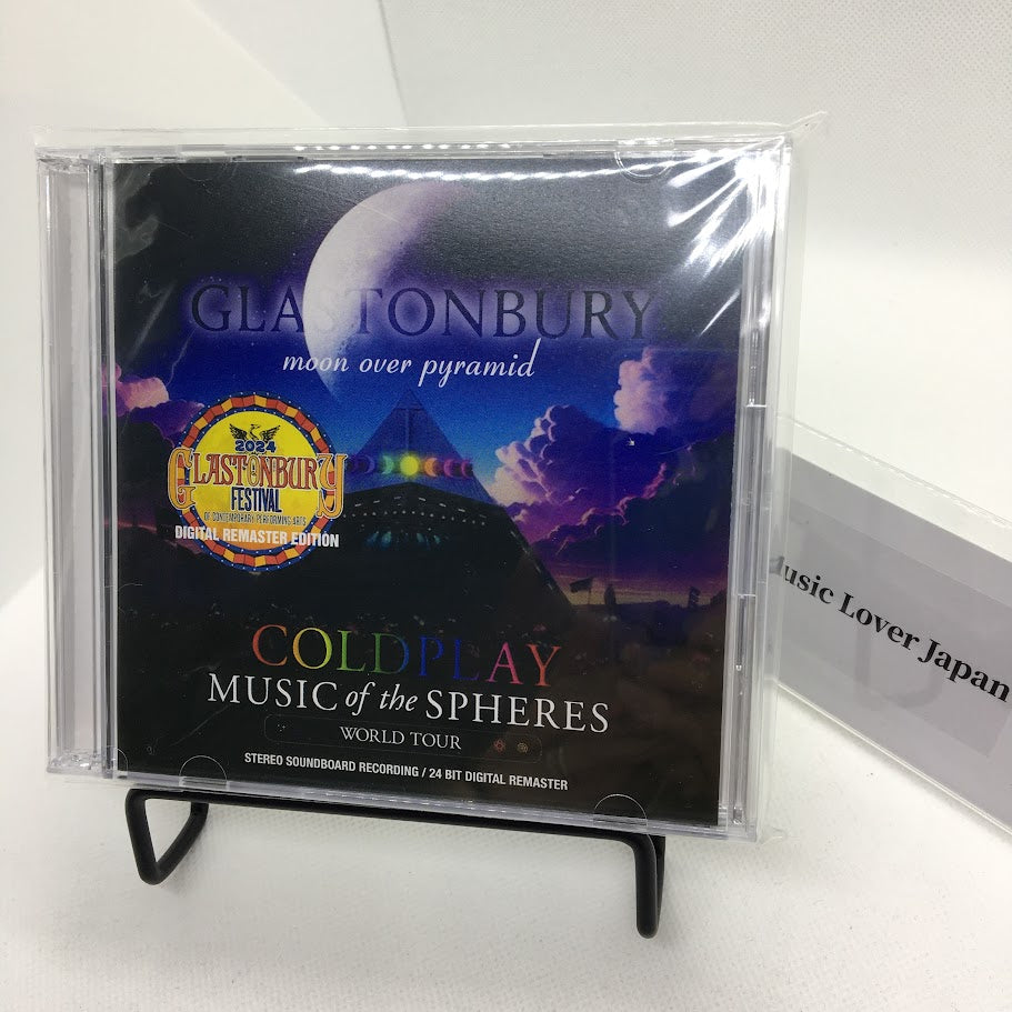 COLDPLAY / Moon Over Pyramid Festival de Glastonbury 2024 Edición remasterizada digital SONIDO ESTÉREO (2 CD + 1 BDR)