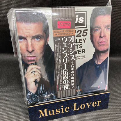OASIS / WEMBLEY NIGHTS FOREVER (4CD) Caja de folleto Empress Valley IEM SOUNDBOARD! 