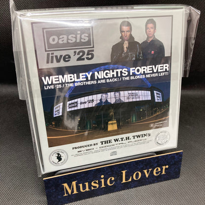 OASIS / WEMBLEY NIGHTS FOREVER (4CD) Caja de folleto Empress Valley IEM SOUNDBOARD! 