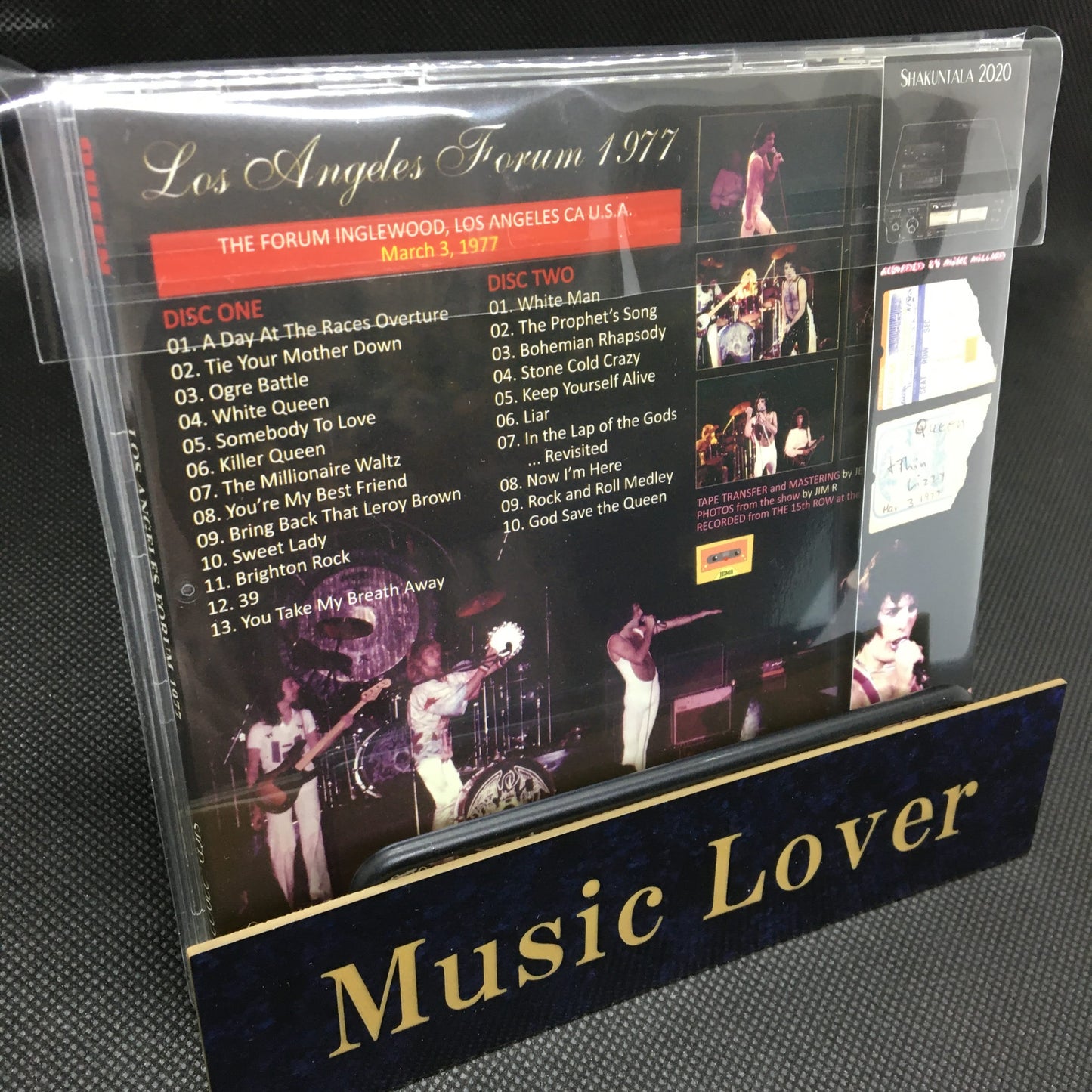 QUEEN 1977 LOS ANGELES FORUM 2CD