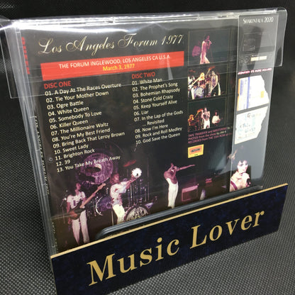 QUEEN 1977 LOS ANGELES FORUM 2CD
