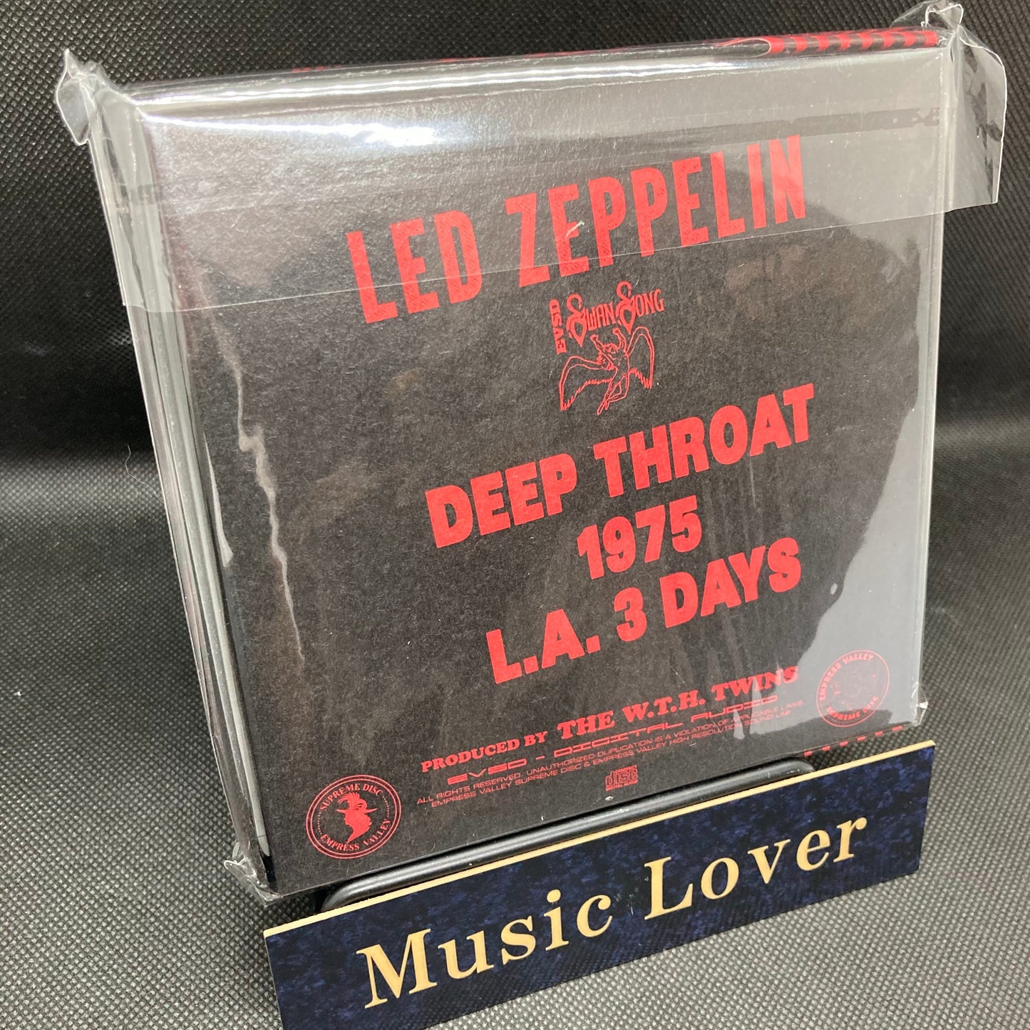 LED ZEPPELIN / DEEP THROAT 1975 LA Prototype (9CD BOX) with Photo panel board