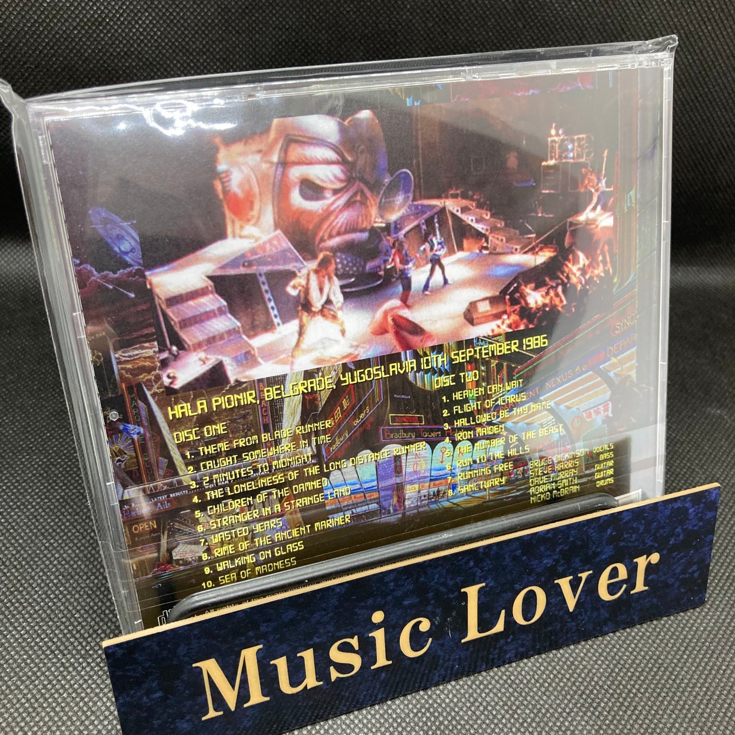 IRON MAIDEN / BELGRADE 1986 (2CDR)