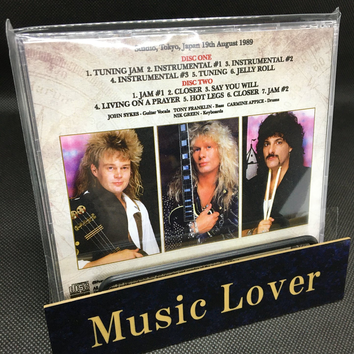 BLUE MURDER / TOKYO REHEARSAL 1989 SOUNDBOARD (2CDR)