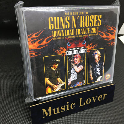 GUNS N' ROSES / DOWNLOAD FRANCE 2018 (3CDR)