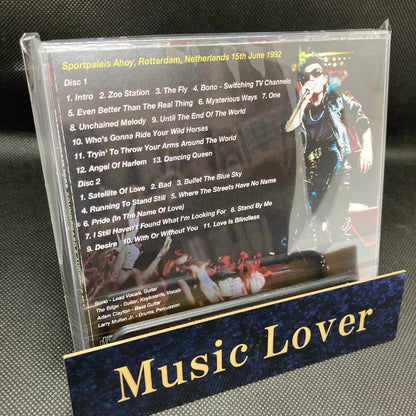 U2 / ROTTERDAM 1992 SOUNDBOARD & AUDIENCE MIX (2CDR)