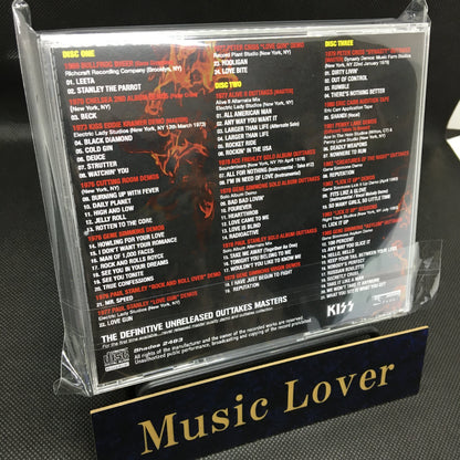 KISS / THE DEFINITIVE UNRELEASED OUTTAKES MASTERS (3CDR)