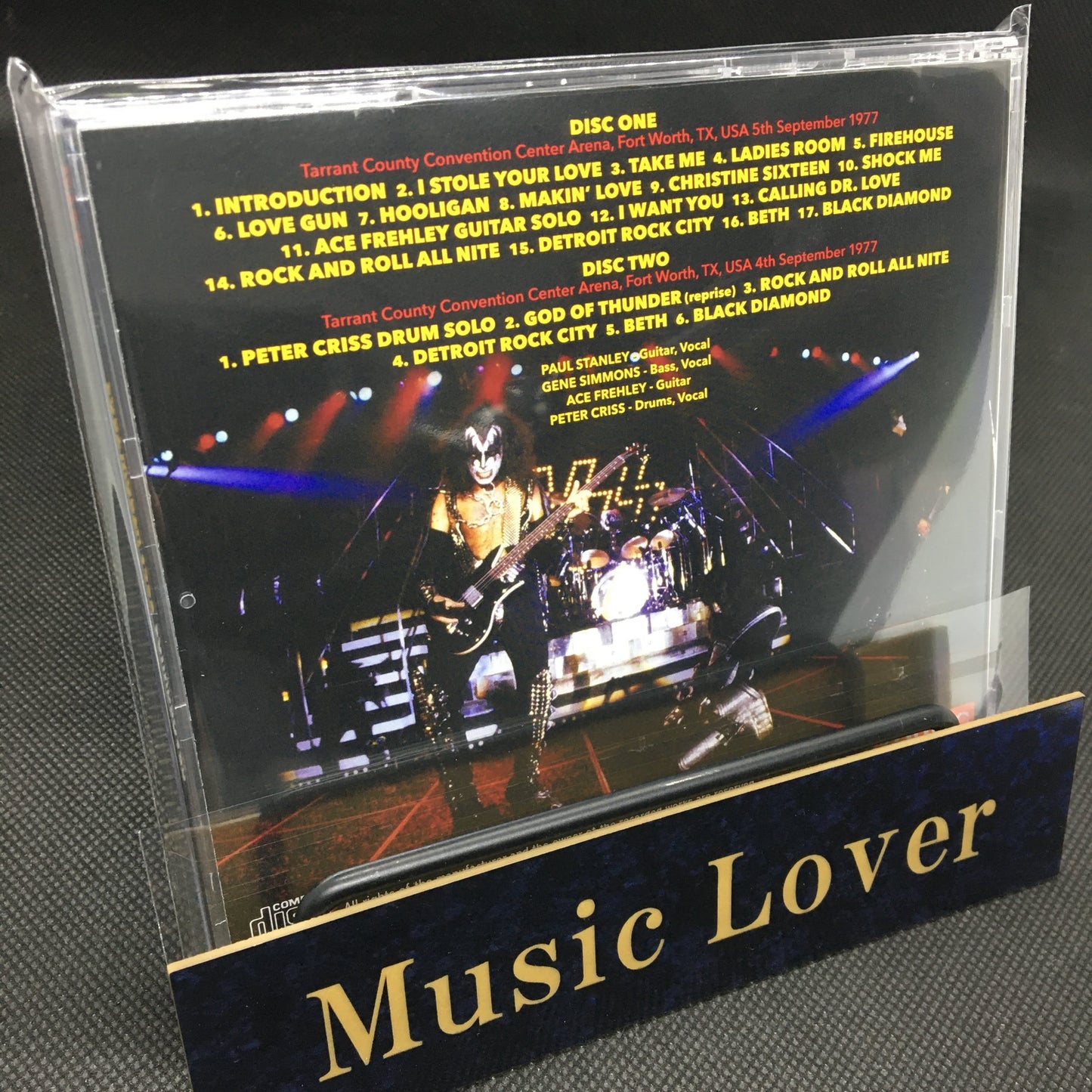 KISS / FORT WORTH 1977 SOUNDBOARD (2CD)