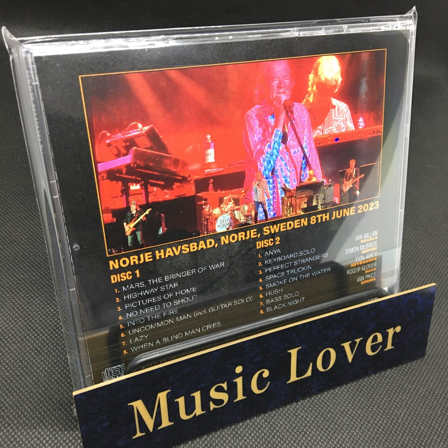 DEEP PURPLE / SWEDEN ROCK FESTIVAL 2023 (2CDR)