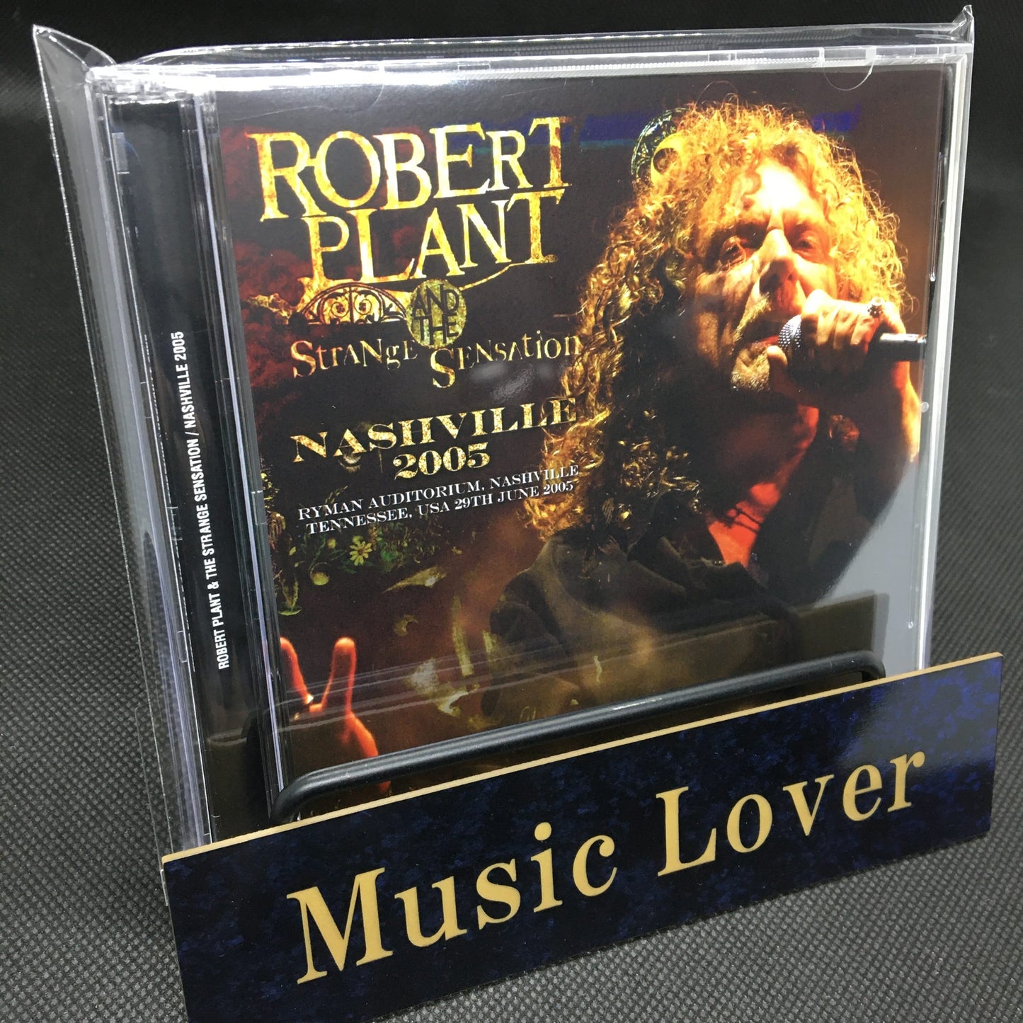 ROBERT PLANT &amp; THE STRANGE SENSATION / NASHVILLE 2005 CAJA DE SONIDO ESTÉREO (2 CD)