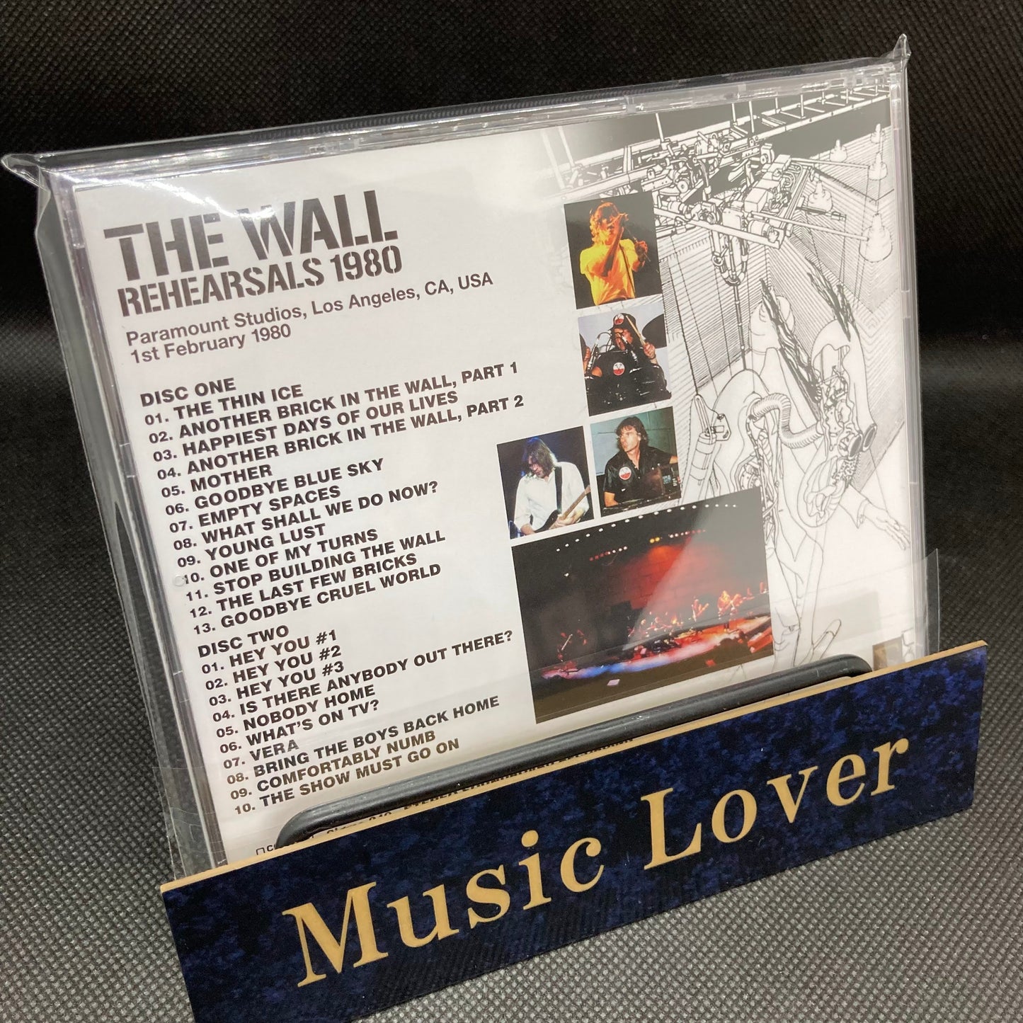 PINK FLOYD / THE WALL REHEARSALS 1980 STEREO SOUNDBOARD (2CD)