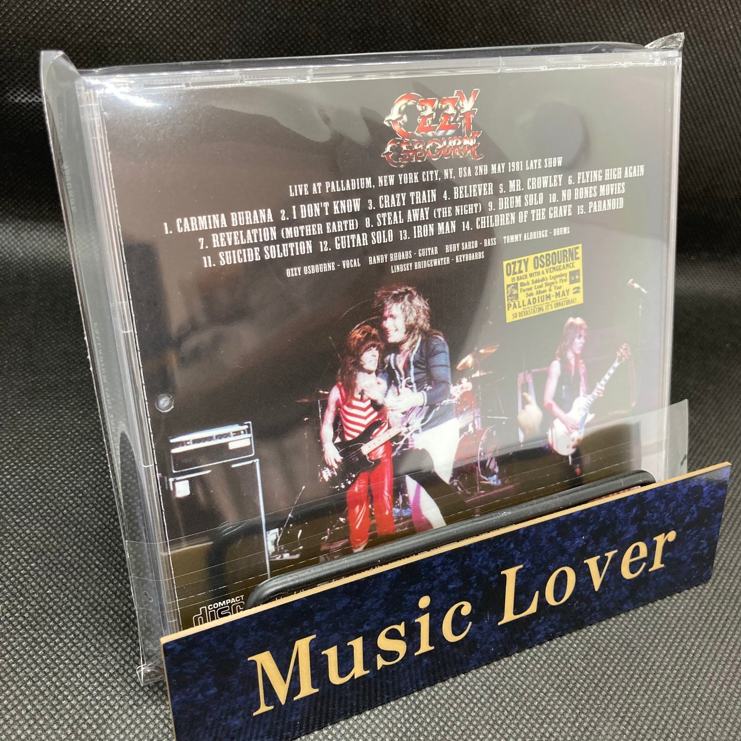 OZZY OSBOURNE / PALLADIUM 1981 2° SPETTACOLO (1CD)