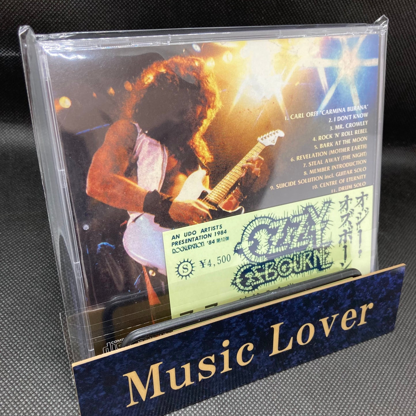 OZZY OSBOURNE / JAKE BARK TOKYO 1984 ULTIMA NOTTE (1CD)