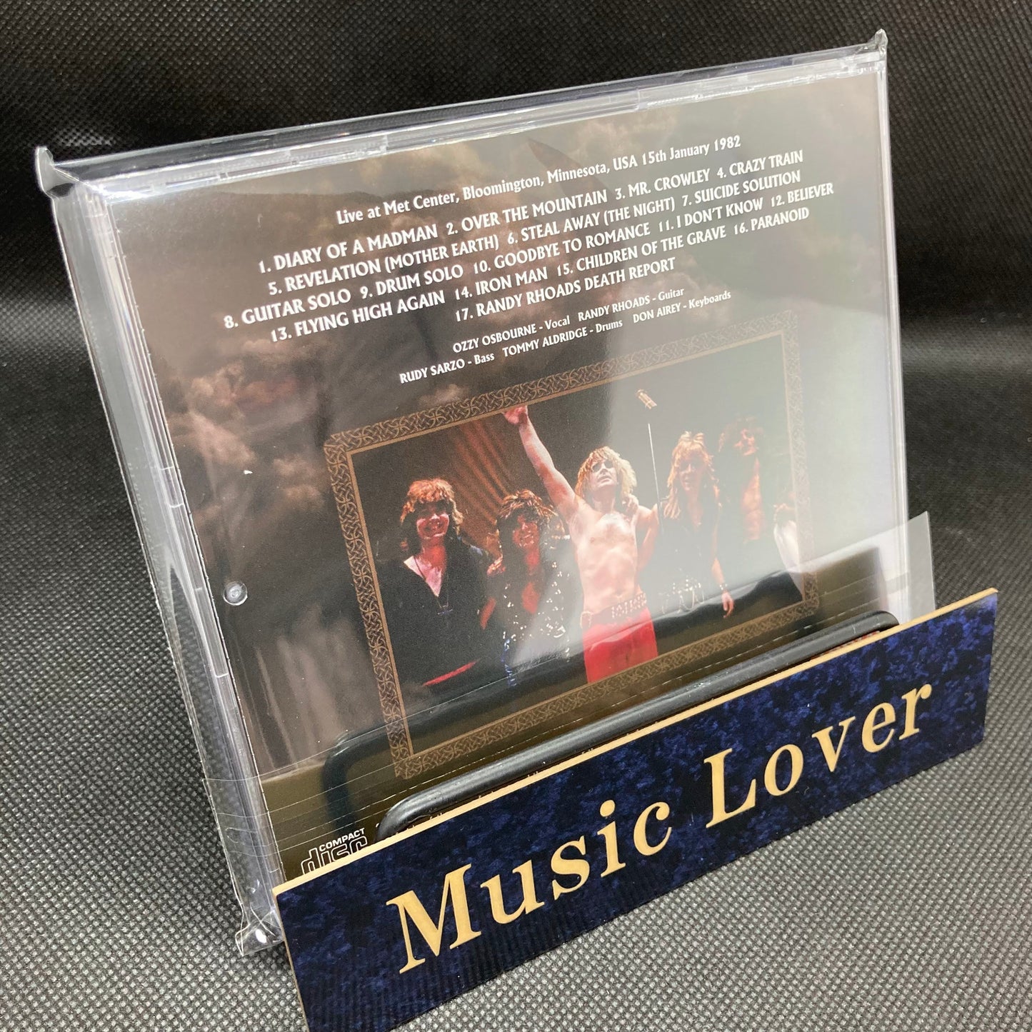 OZZY OSBOURNE / BLOOMINGTON 1982 SOUNDBOARD (1CD)