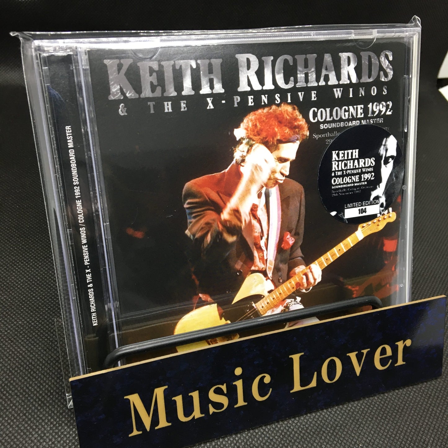 KEITH RICHARDS &amp; THE X-PENSIVE WINOS / COLONIA 1992 SOUNDBOARD MASTER (2CD)