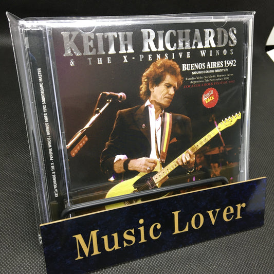 KEITH RICHARDS & THE X-PENSIVE WINOS / BUENOS AIRES 1992 SOUNDBOARD MASTER (2CD)