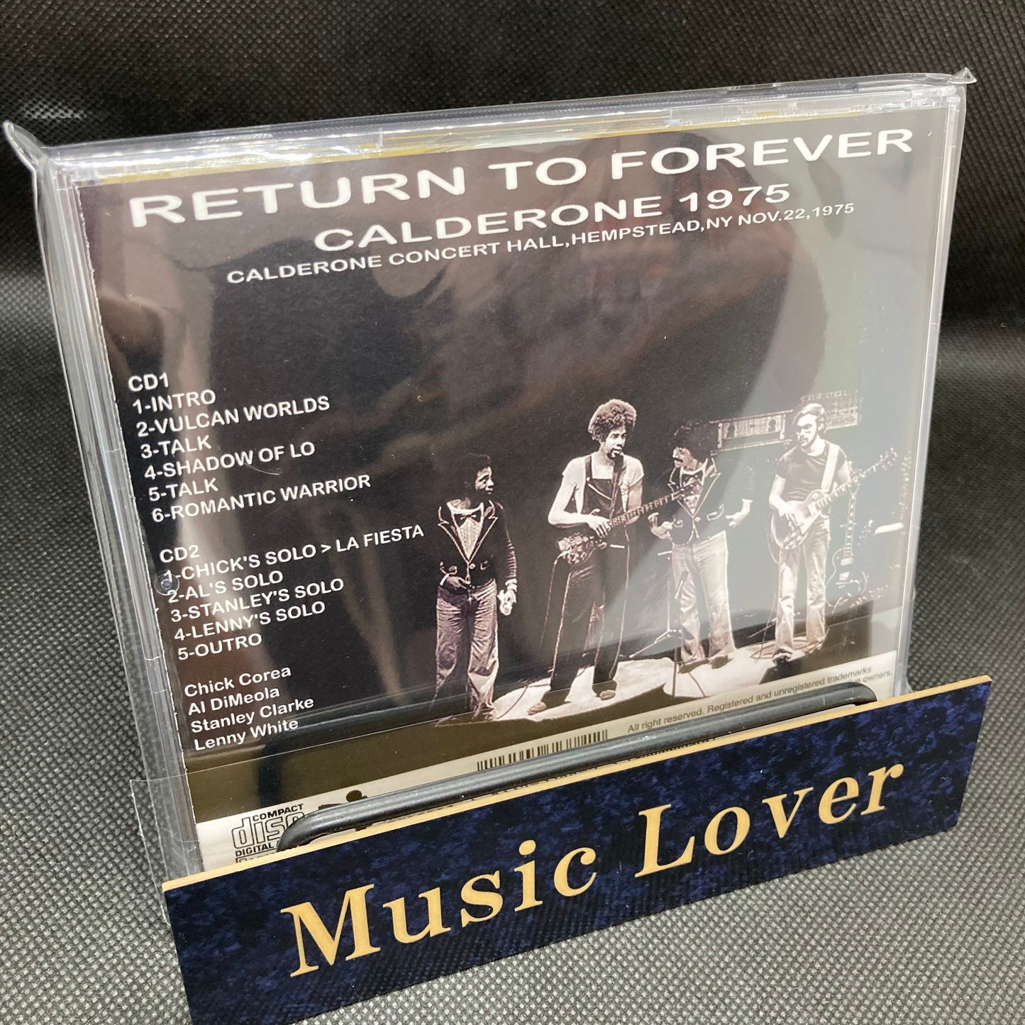 RETURN TO FOREVER / CALDERONE 1975 STEREO SOUNDBOARD (2CDR)