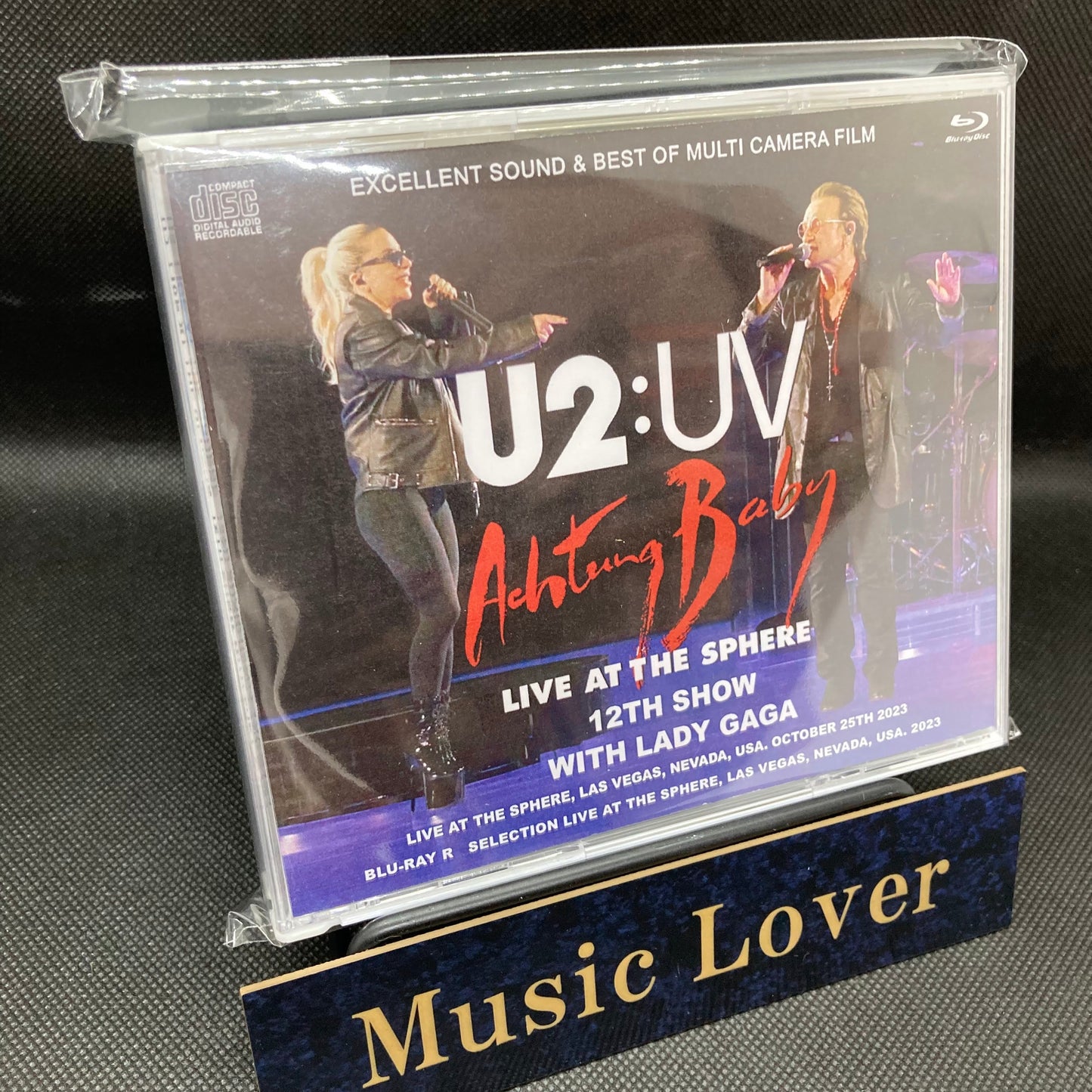 U2 / THE SPHERE 2023 12TH SHOW (2CDR+BONUS 1BDR) Lady Gaga