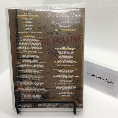 The Rolling Stones Beggars Banquet Sessions Goldplate 1CD 2DVD Set